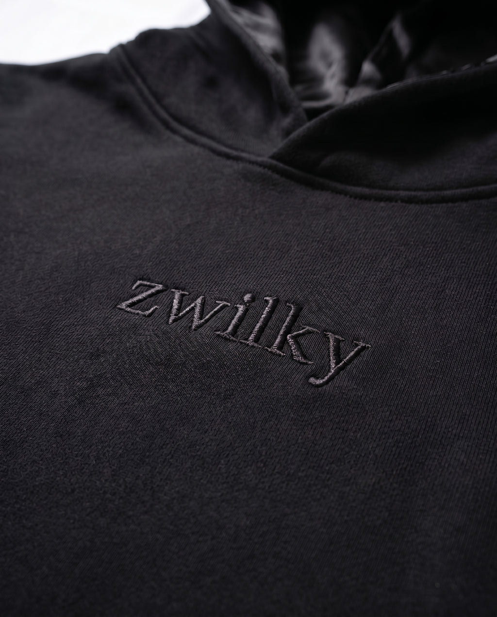 zwilky silk-lined hoodie