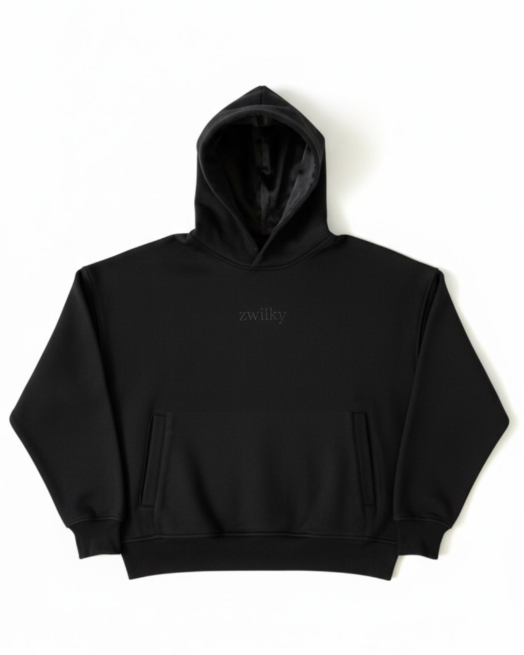 zwilky silk-lined hoodie